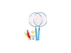 Merco Training Set JR badmintonová sada modrá varianta 37162