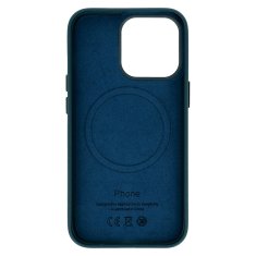 MobilPouzdra.cz Kryt Leather Magsafe Apple iPhone 16 Pro Max , barva modrá