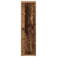 Vidaxl Koupelnová skříňka s držákem rolí old wood 20,5 x 22 x 72 cm