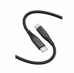 SWISSTEN datový kabel Soft Silicon USB-C / USB-C 0,4 M černý 71506516