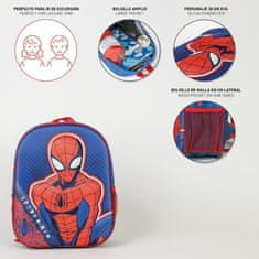 CurePink Dětský batoh Marvel: Spiderman (objem 8 litrů|25 x 31 x 10 cm)