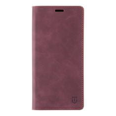 Xiaomi Pouzdro / obal na Xiaomi Redmi Note 12 4G burgundy - knížkové Tactical Xproof