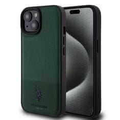 Apple Obal / kryt na Apple iPhone 15 zelený - U.S. Polo