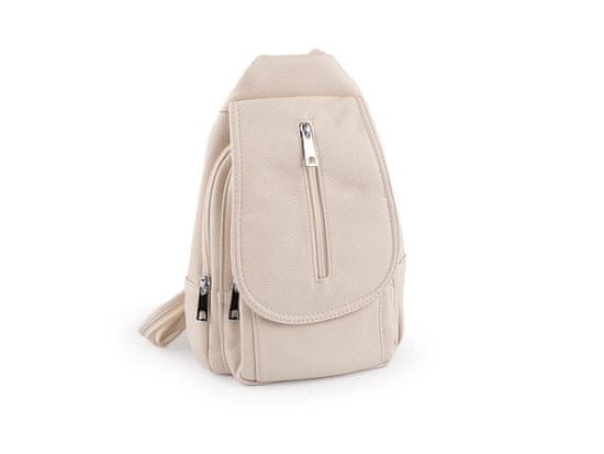 Kraftika 1ks béžová světlá dámský / dívčí batoh / crossbody kabelka