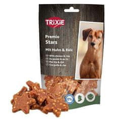 Trixie Premio stars, hvězdičky s kuřetem a rýží, 100 g,