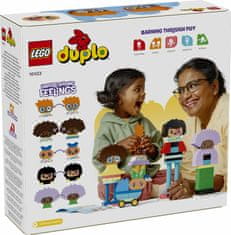 Lean-toys Stavebnice Lego Duplo Town Lidé S Emocemi 71 Prvků 10423