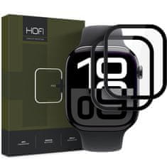 Hofi Glass Pro Watch 2x ochranné sklo na Apple Watch 10 (46 mm), černé