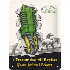 Nekupto Cedule 15x20 John Deere Tractor & Animal Power NA26267