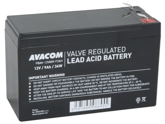 Avacom  baterie 12V 9Ah F2 HighRate (PBAV-12V009-F2AH)