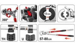 YATO  Kleště lisovací na trubky PEX-AL-PEX