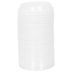 Vidaxl Papírové kelímky na kávu s víčky 1000 pcs 12oz 300ml