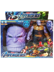 INTEREST Avengers - Sada - Figurka Thanose se zvuky + maska Thanose.