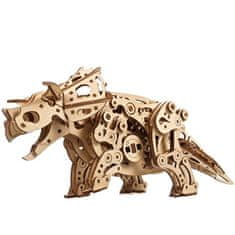 UGEARS 3D mechanický model - Dinosaurus Triceratops