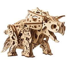 UGEARS 3D mechanický model - Dinosaurus Triceratops