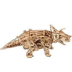 UGEARS 3D mechanický model - Dinosaurus Triceratops