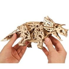 UGEARS 3D mechanický model - Dinosaurus Triceratops