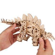 UGEARS 3D mechanický model - Dinosaurus Stegosaurus