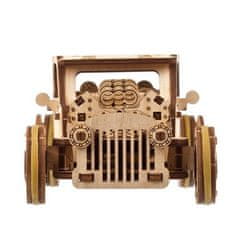 UGEARS 3D mechanický model - Auto Hot Rod Furious Mouse