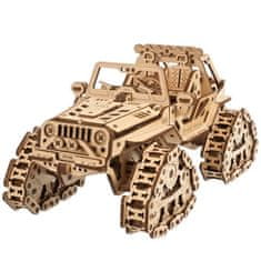 UGEARS 3D mechanický model - Auto Off-Road pásové terénní