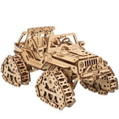 UGEARS 3D mechanický model - Auto Off-Road pásové terénní