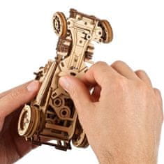 UGEARS 3D mechanický model - Auto Hot Rod Furious Mouse