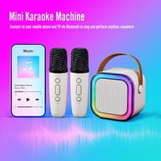 AFF 4270 Karaoke Bluetooth reproduktor 10 W, 2x bezdrátový mikrofon