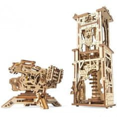 UGEARS 3D mechanický model - Archballista a věž