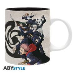 AbyStyle Jujutsu Kaisen keramický hrnek 320 ml - Škola Kjoto vs Tokyo