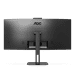 AOC CU34V5CW/BK 34"W VA LED 3440x1440 20 000 000:1 4ms 300cd DP HDMI USB-C(65W) repro