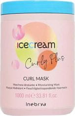 Inebrya Hydratační maska pro kudrnaté a vlnité vlasy Ice Cream Curly Plus (Curl Mask) 1000 ml