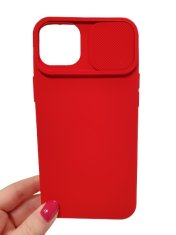 Universal Pouzdro Camshield Soft iPhone 14 Plus Červené