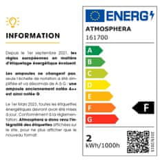 Intesi Dekorativní žárovka LED A60 E27 jantarová