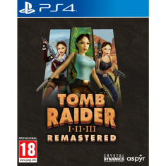 PlayStation Studios Tomb Raider I-III Remastered Starring Lara Croft (PS4)