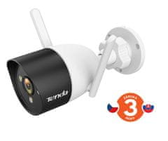 Tenda RT3 - Venkovní IP66 Wi-Fi FullHD kamera, noční LED, dvoucestné audio, detekce pohybu, CZ app