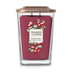 Yankee Candle Aromatická svíčka velká hranatá Candied Cranberry 552 g