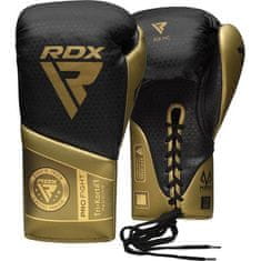 RDX RDX Profesionální šněrovací rukavice K1 Mark Pro Fight - černo/zlaté