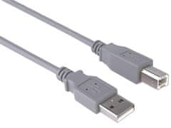 PremiumCord Kabel USB 2.0, A-B, 5m