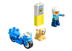 Lean-toys Stavebnice Lego Duplo Town Policejní Motorka 10967