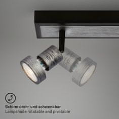 BRILONER BRILONER LED bodové svítídlo, 64 cm, 4x GU10, 4,9 W, 460 lm, antická stříbrná BRI 2927-044