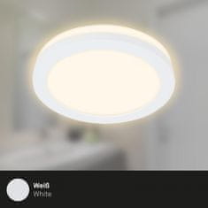 BRILONER BRILONER LED vestavná svítidla, pr.8,4 cm, 3x LED, 3 W, 350 lm, bílé IP44 BRI 7055-036