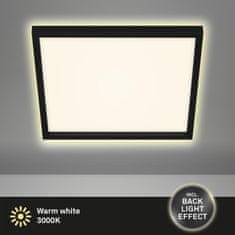 BRILONER BRILONER Svítidlo LED panel, 42,2 cm, 3000 lm, 22 W, černá BRI 7364-015