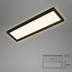 BRILONER BRILONER Svítidlo LED panel, 58,2 cm, 3000 lm, 22 W, černá BRI 7365-015