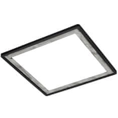 BRILONER BRILONER Ultraplochý LED panel s přímým a nepřímým osvětlením, 42 cm, LED, 18 W, 2400 lm, černá-stříbrná BRILO 7457-414