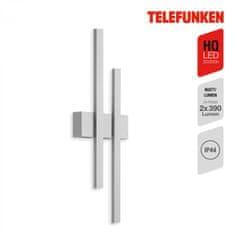 BRILONER BRILONER TELEFUNKEN LED venkovní svítidlo 47 cm 2x8W 780lm stříbrná TF 313204TF