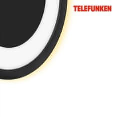 BRILONER BRILONER TELEFUNKEN přímé a nepřímé osvětlení LED venkovní nástěnné svítidlo pr. 28 cm černá 15W TF 315805TF