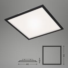 BRILONER BRILONER CCT svítidlo LED panel, 44,5 cm, 24 W, černá BRILO 7179-015