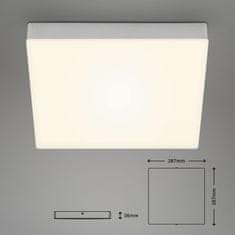 BRILONER BRILONER LED stropní svítidlo, 28,7 cm, 21 W, stříbrná BRI 7071-014