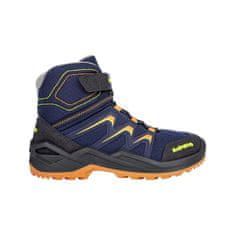 Lowa Boty trekové tmavomodré 32 EU Maddox Warm Mid Gtx