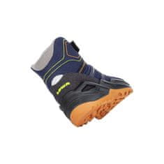 Lowa Boty trekové tmavomodré 32 EU Maddox Warm Mid Gtx