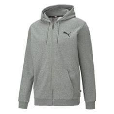 Puma Mikina šedá 170 - 175 cm/S Essential Small Logo Hoodie